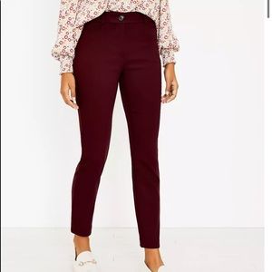 LOFT curvy skinny work pant
